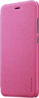 Чехол книжка Nillkin Sparkle Leather SP-LC XM для смартфонов Xiaomi Mi 6 Red